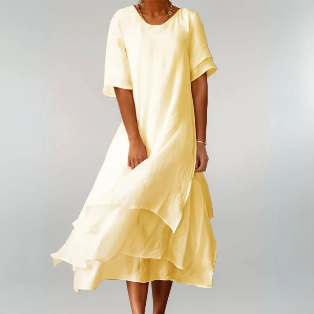 Jane™ |  Elegant Flowy Long Dress