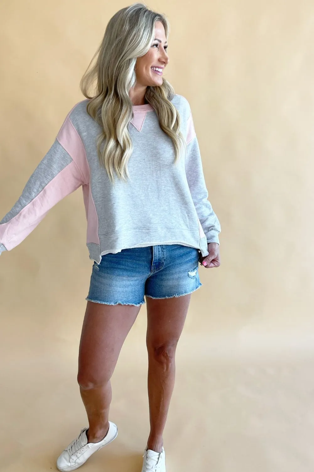 Jane High Rise Short W/ Fray Hem