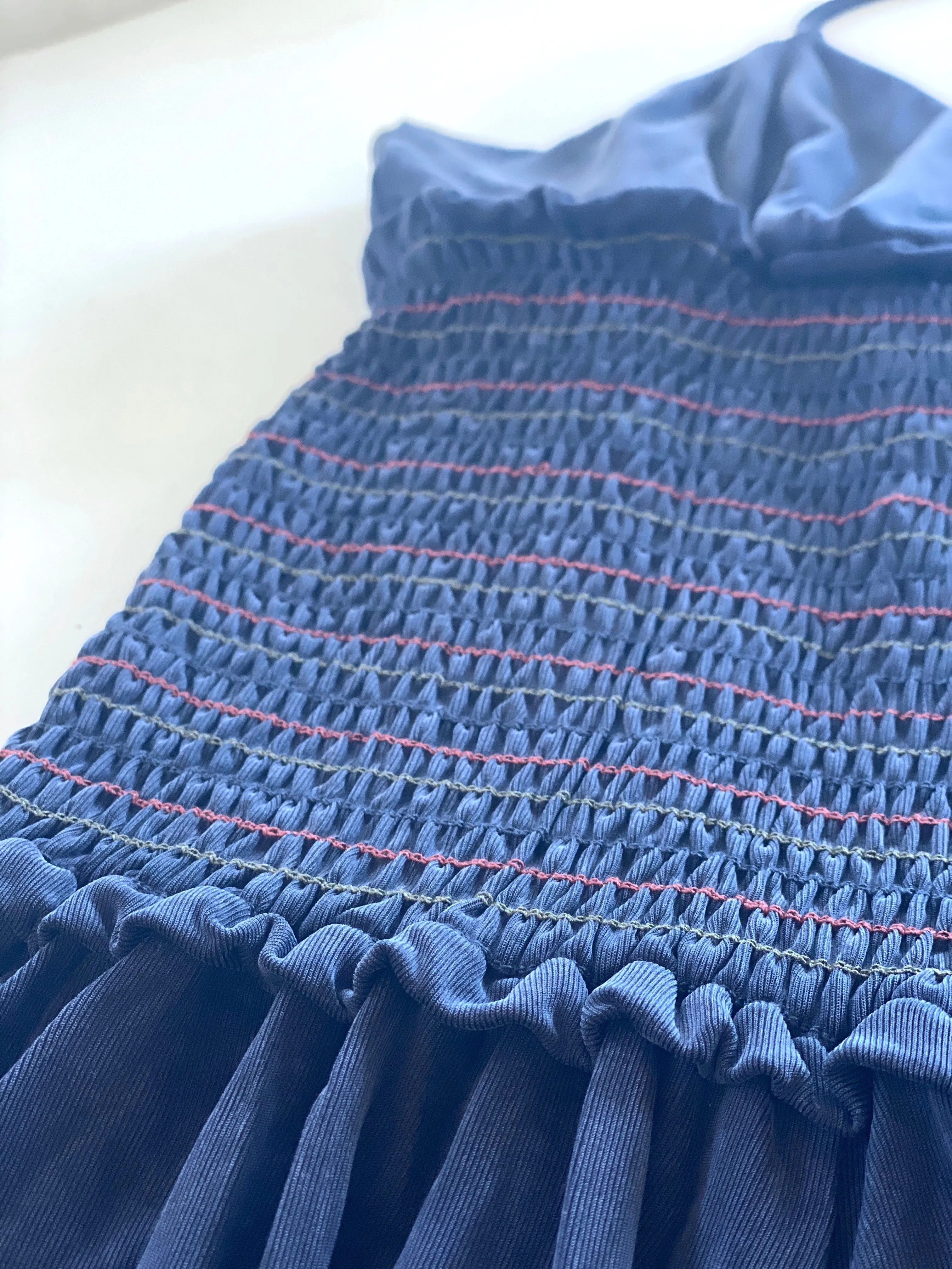 JANE Midnight Knit Halter Jumper