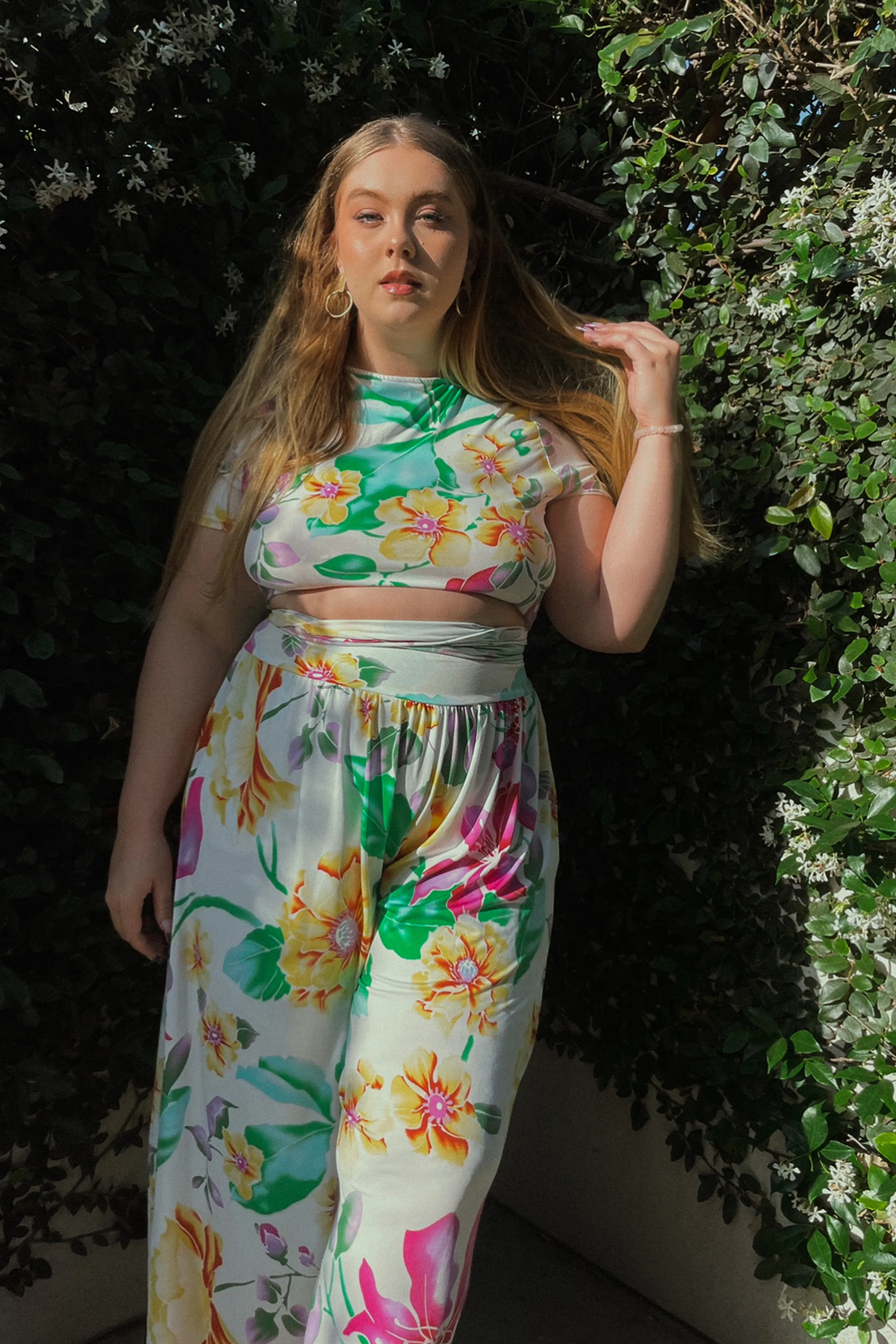 Jane Wrap Around Short Sleeve Top