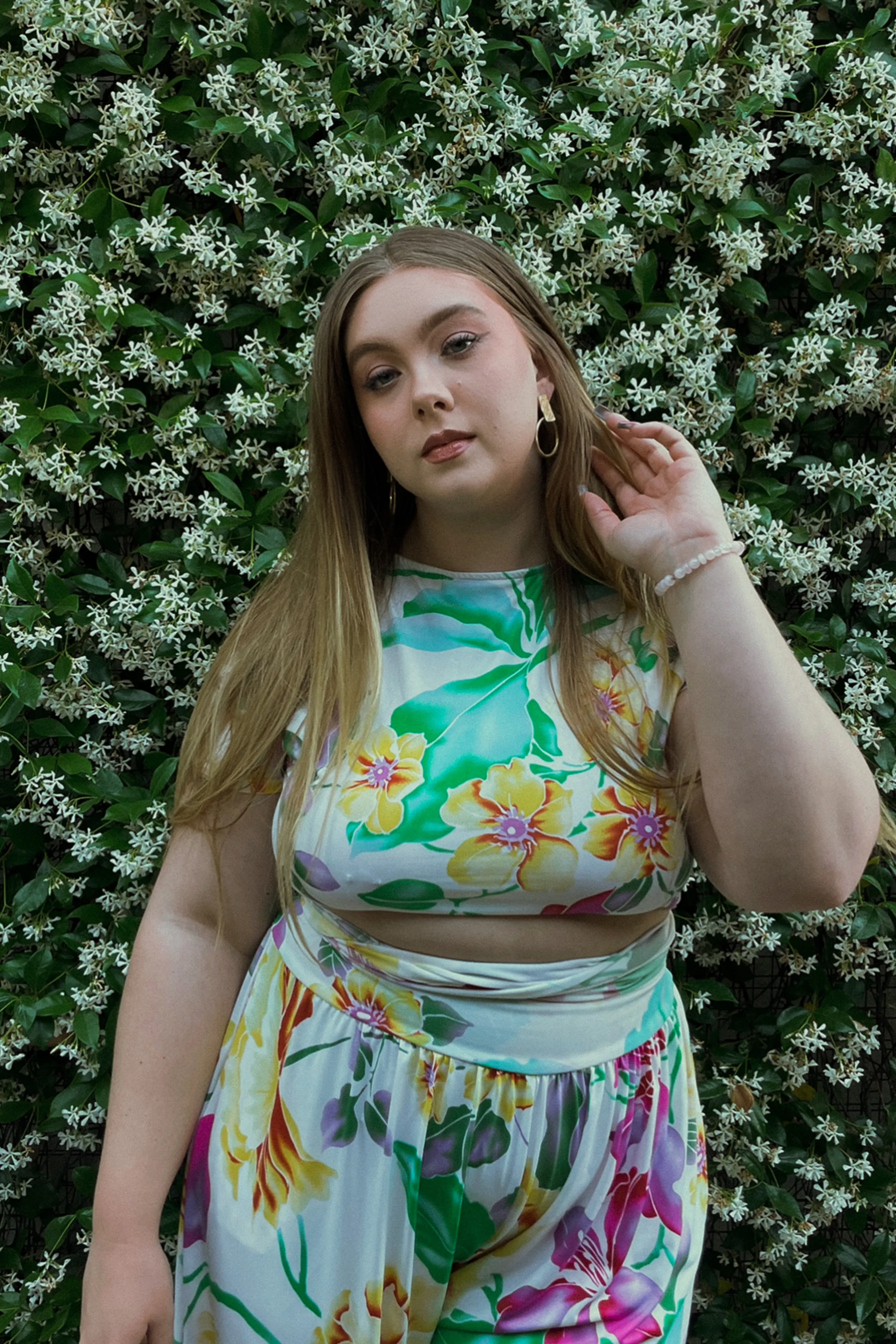 Jane Wrap Around Short Sleeve Top