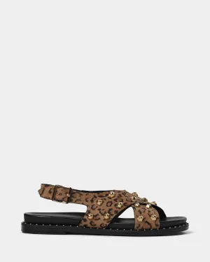 JANESW SANDAL - Leopard