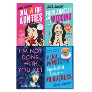 Jesse Sutanto Collection 4 Books I’m Not Done With You Yet, Dial A For Aunties