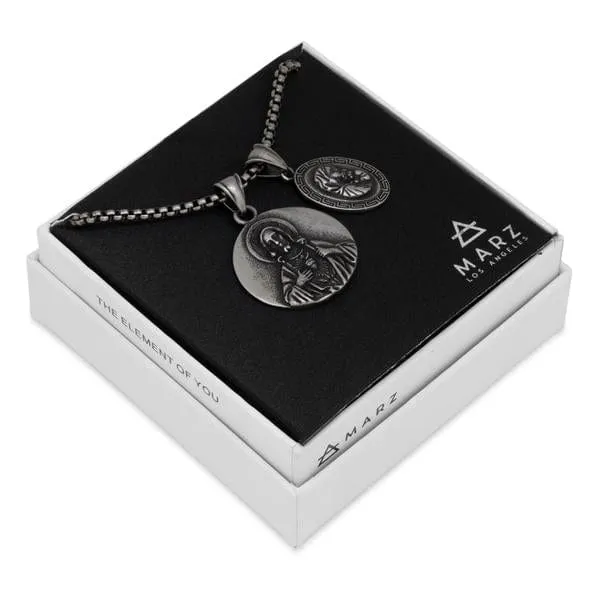 Jesus and Mary Necklace