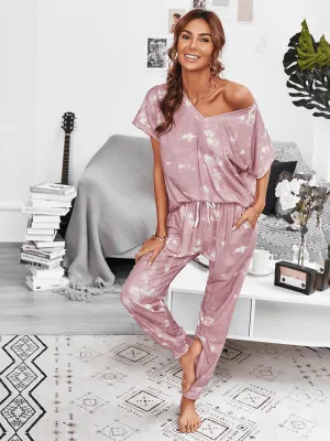 Jumara Loungewear Set - Crepe Tie Dye