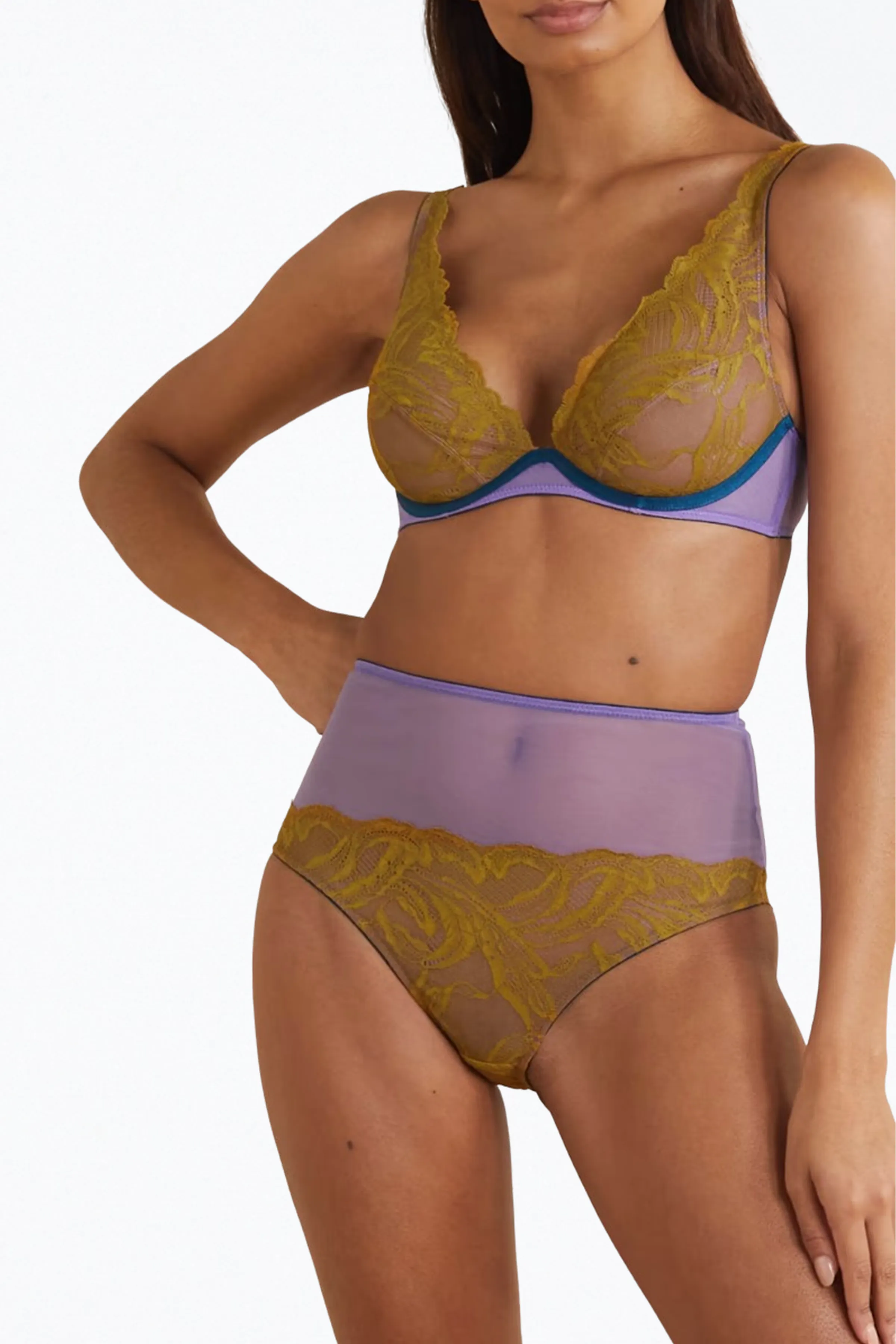 KARLA LACE HIGH WAIST KNICKER