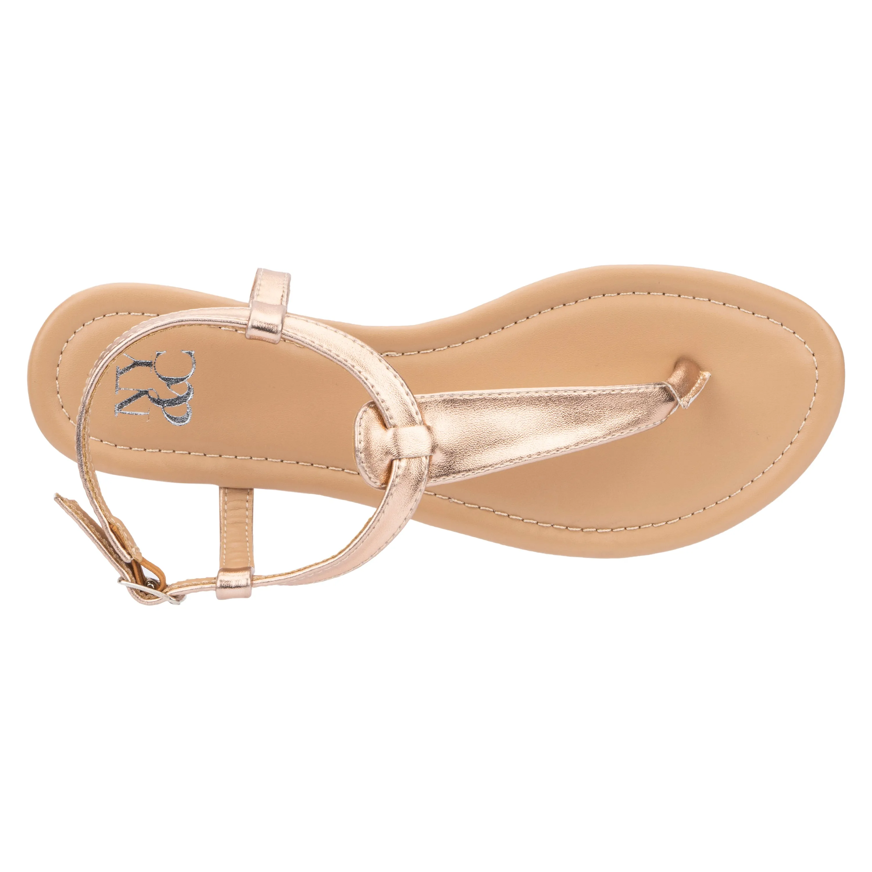 Katie T-Strap Sandals