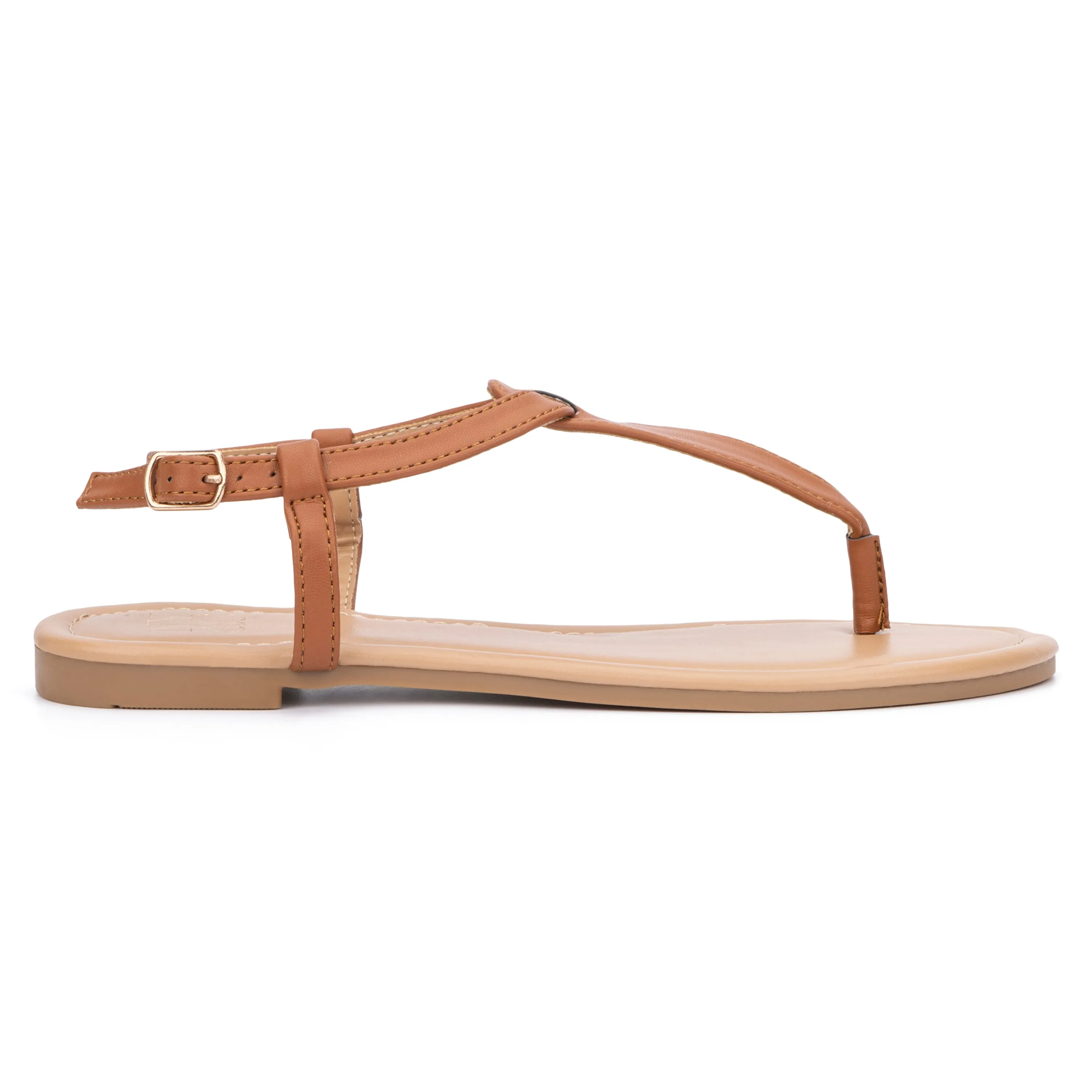 Katie T-Strap Sandals