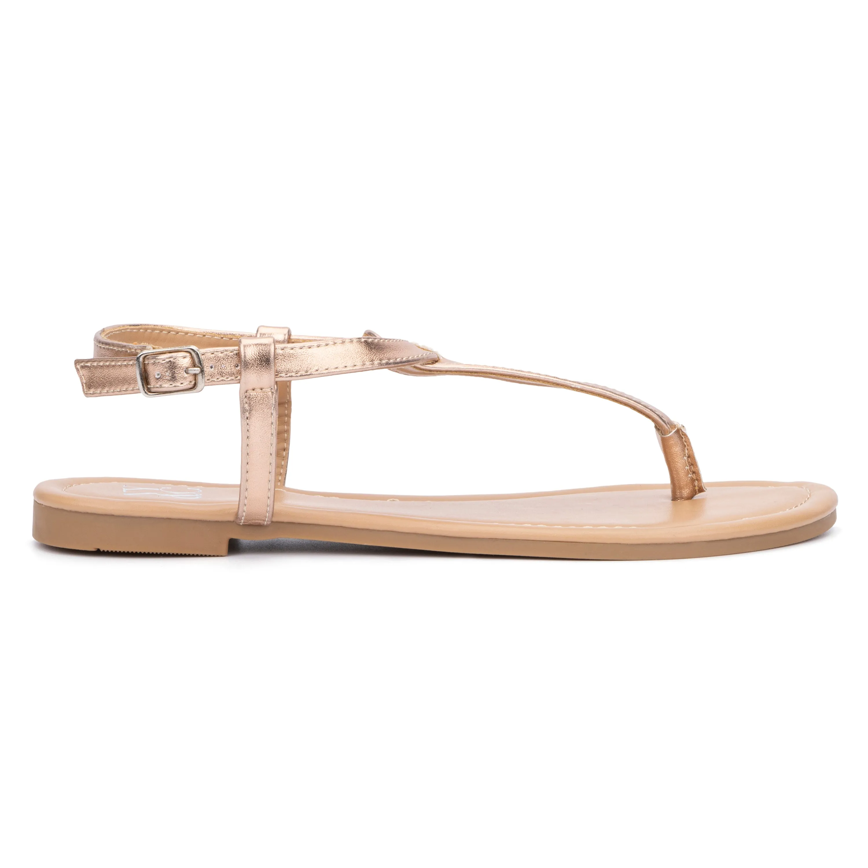 Katie T-Strap Sandals