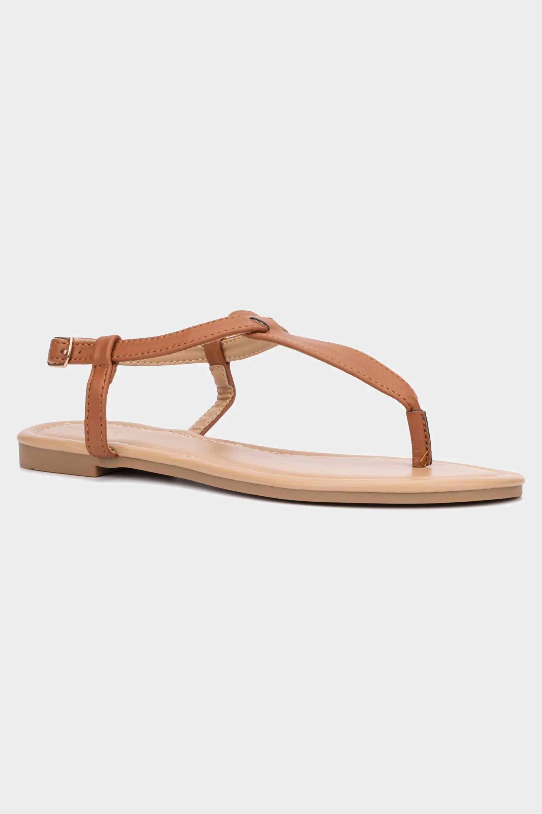 Katie T-Strap Sandals