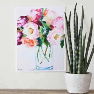 Kendall Kirk Print Summer Peonies