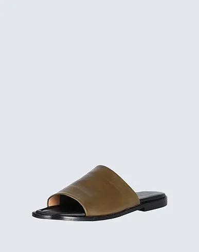 Khaki Strap Sandals