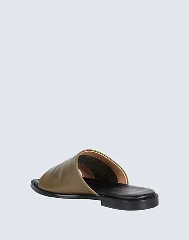 Khaki Strap Sandals