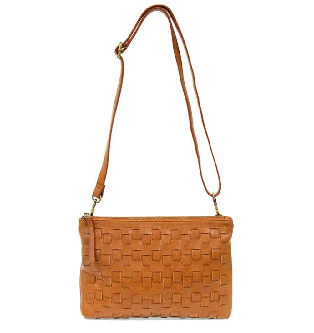 Kiara Woven Convertible Crossbody Clutch