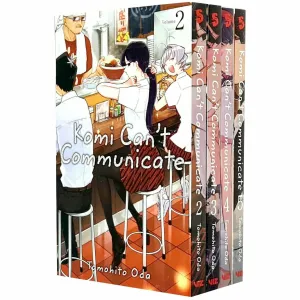 Komi Can't Communicate 4 Books Collection Set by Tomohito Oda Volume 2 3 4 5 NEW