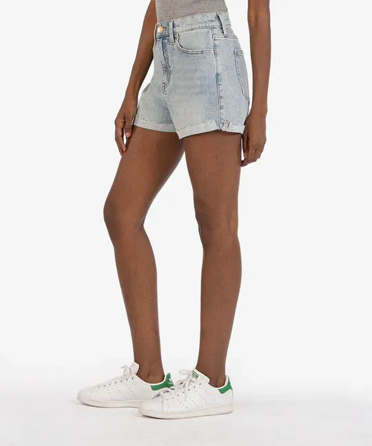 Kut From the Kloth Jane High Rise Encourage Medium Wash Shorts