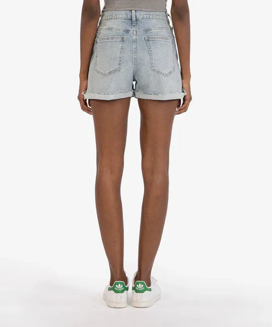 Kut From the Kloth Jane High Rise Encourage Medium Wash Shorts