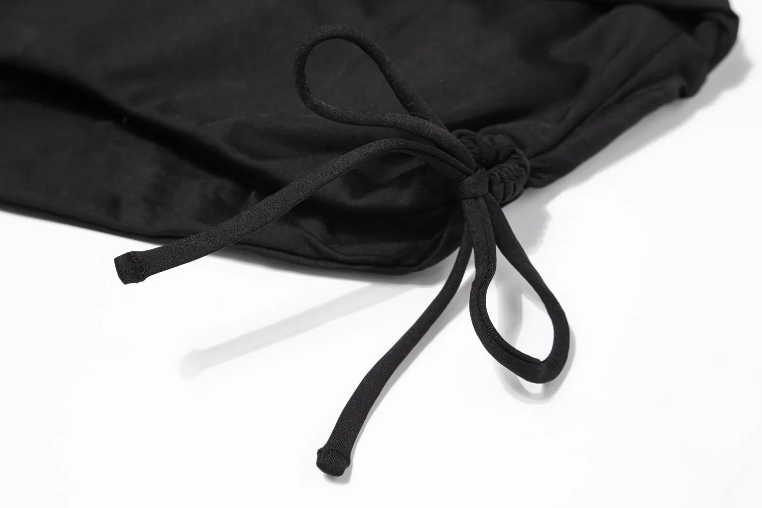 Lace-Up One-Piece Swimsuit