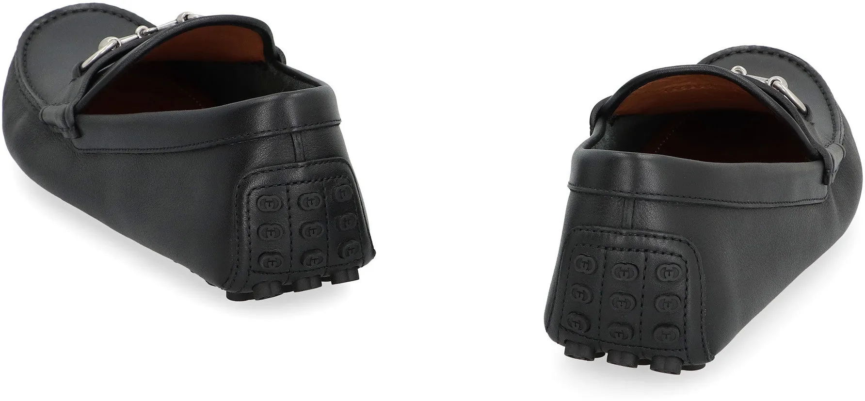 Leather loafers