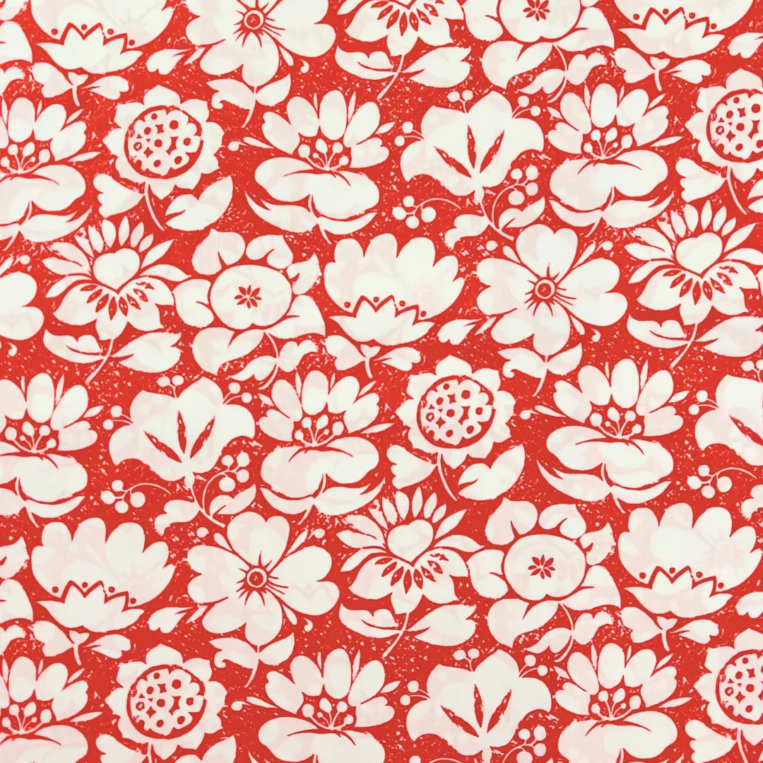 Liberty Fabrics Organic Tana Lawn - Margot Mary (red)