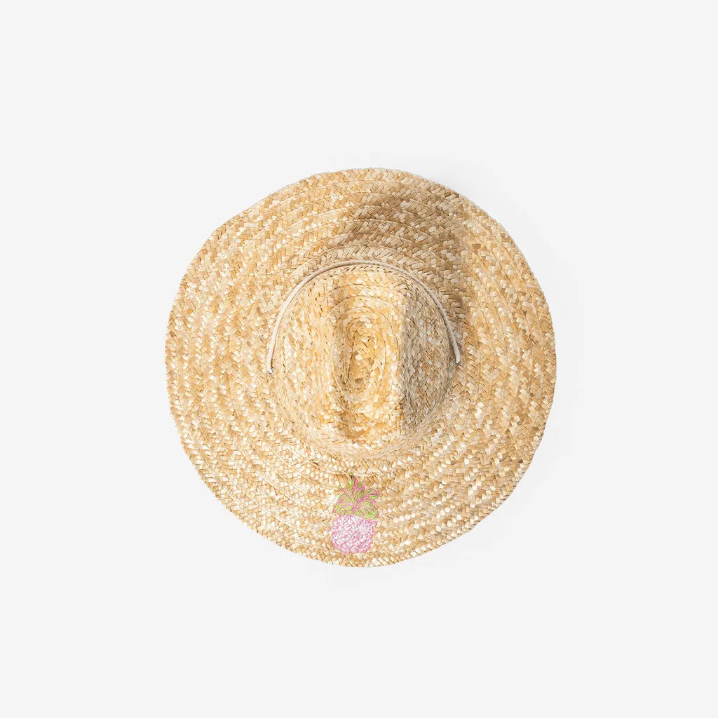 Lilly Pulitzer X Monogram Mary Hat of Summer