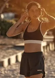 Lorna Jane Grande Rib Max Support Sports Bra - Black