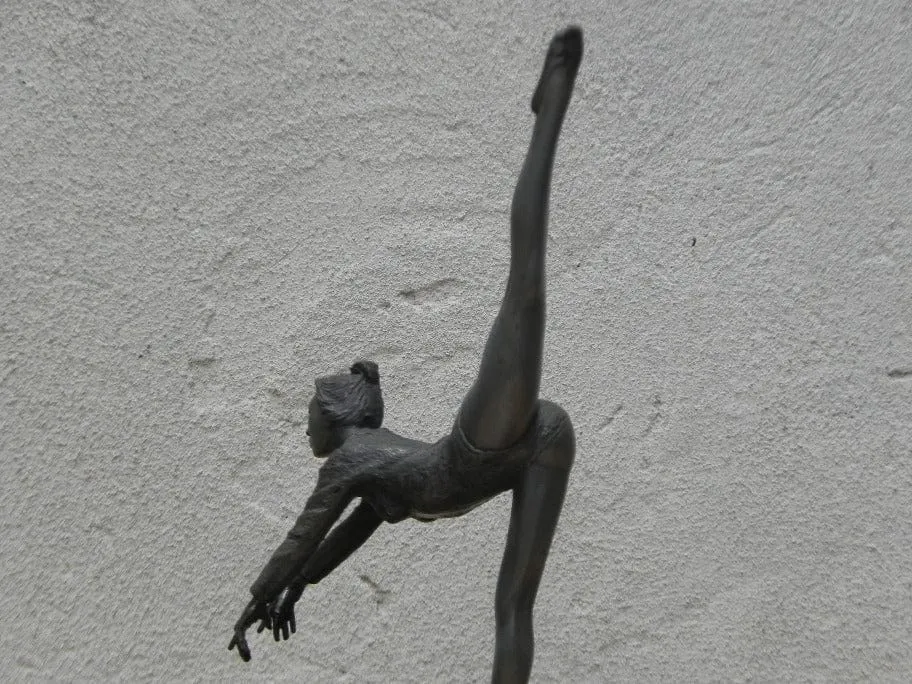 Los Angeles 1984 Olympics Commemorative Telephone with Gymnast Sculpture