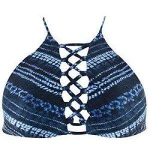 L*Space Midnight Caravan Nikki Top | Midnight Blue Reversible