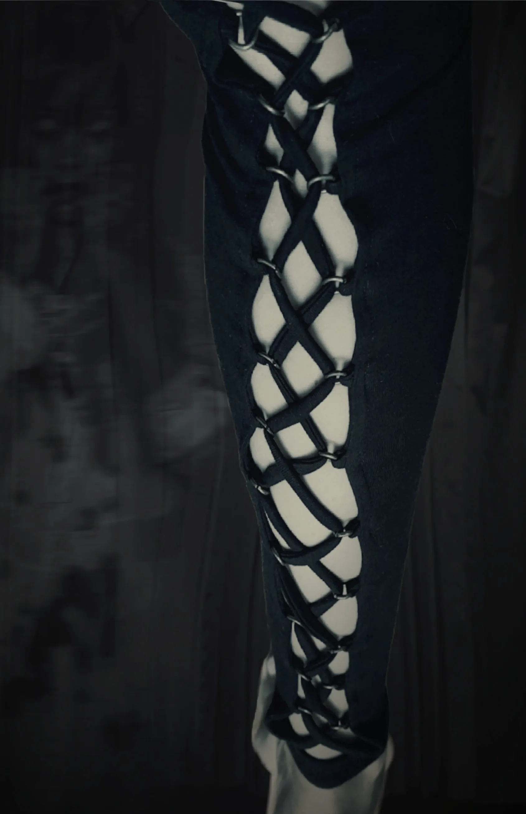 Luna Lace-up Bamboo Leggings