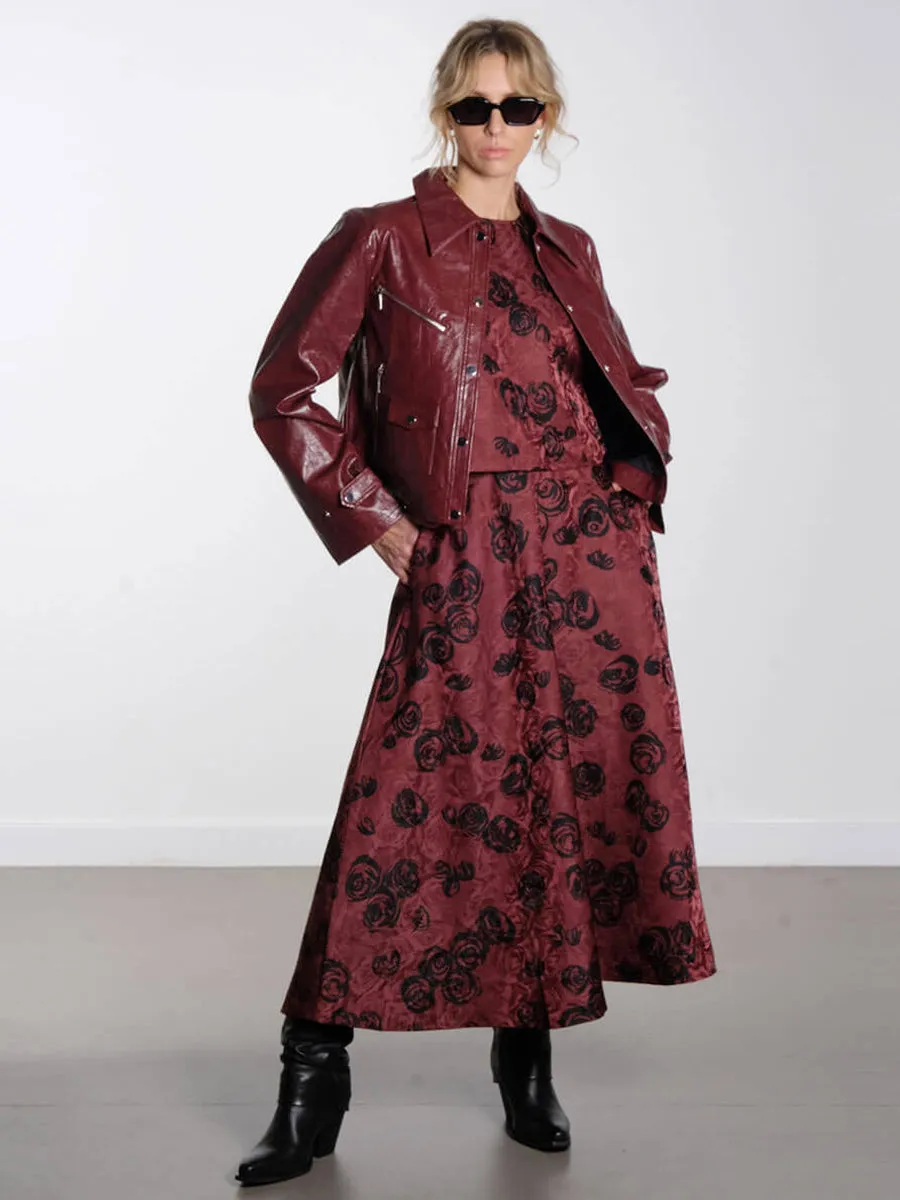 Madine Top - Bordeaux Rose
