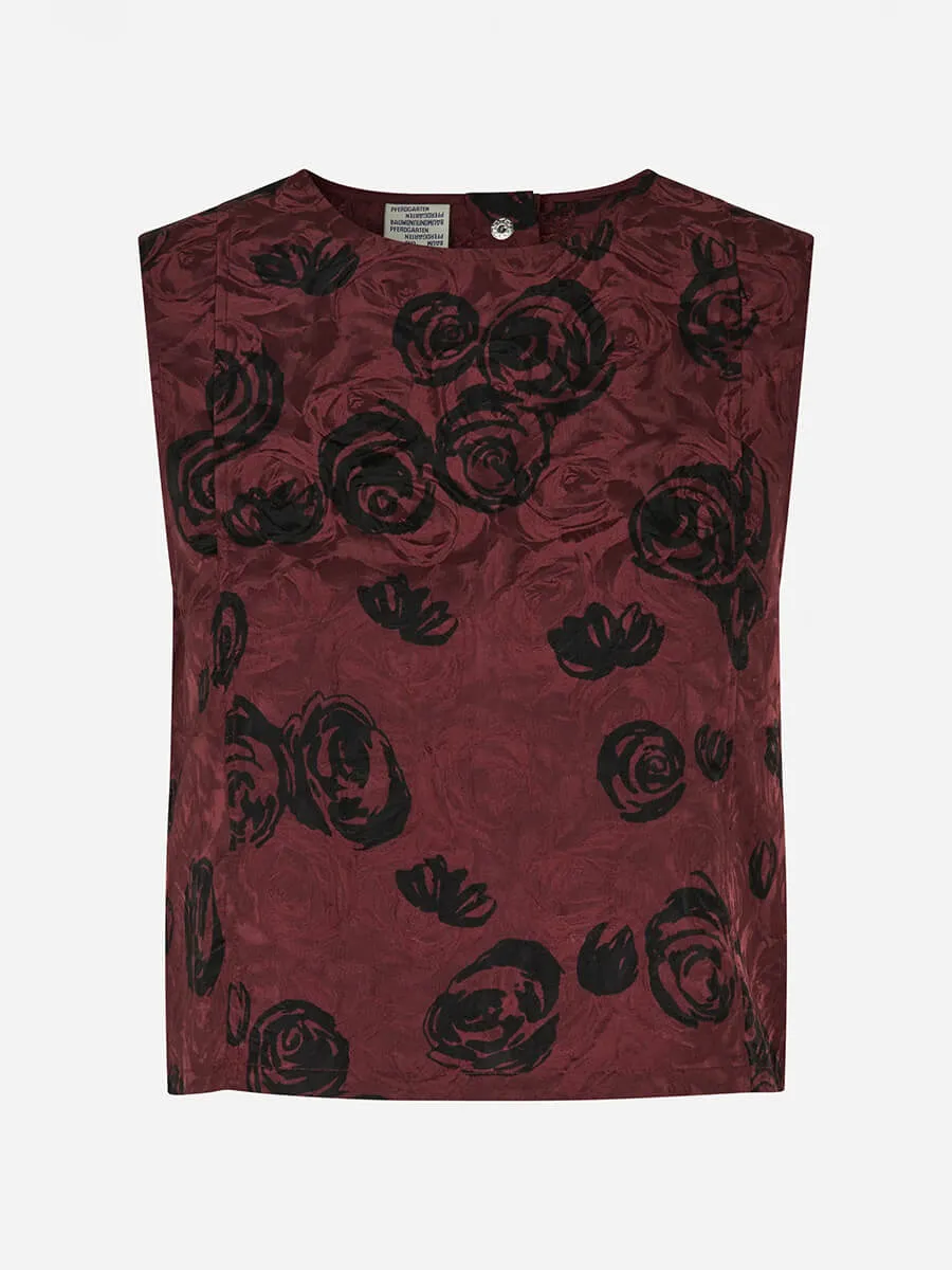 Madine Top - Bordeaux Rose