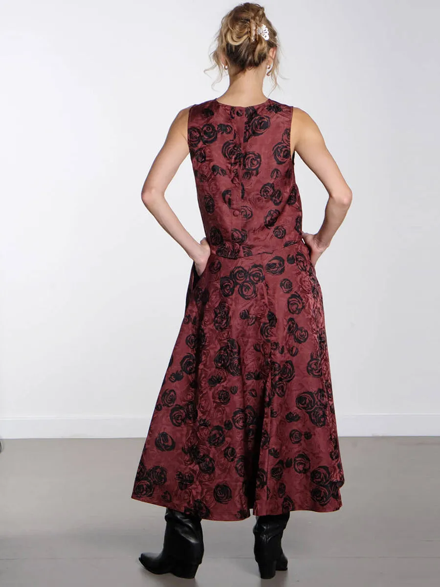 Madine Top - Bordeaux Rose