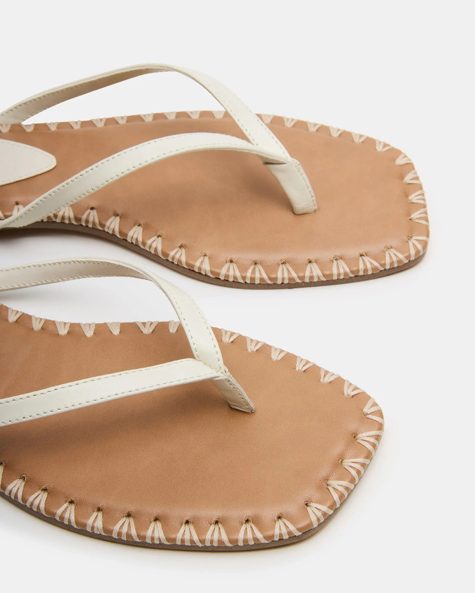 MARELLA BONE LEATHER