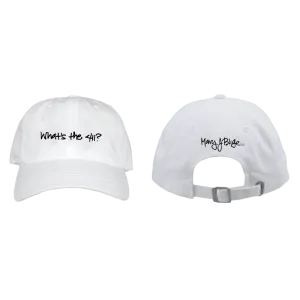 Mary J Blige 411 Logo - Mens White Baseball Hat