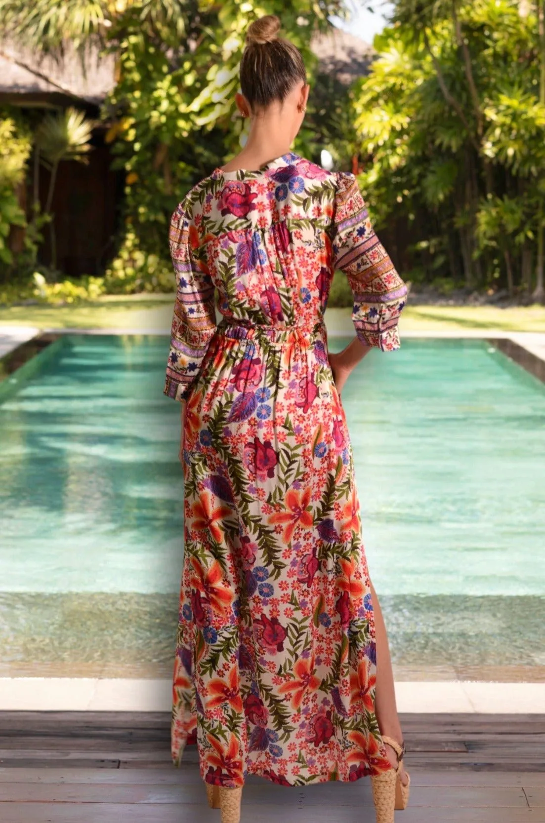 MARY SILK LONG DRESS (MORE COLOURS)
