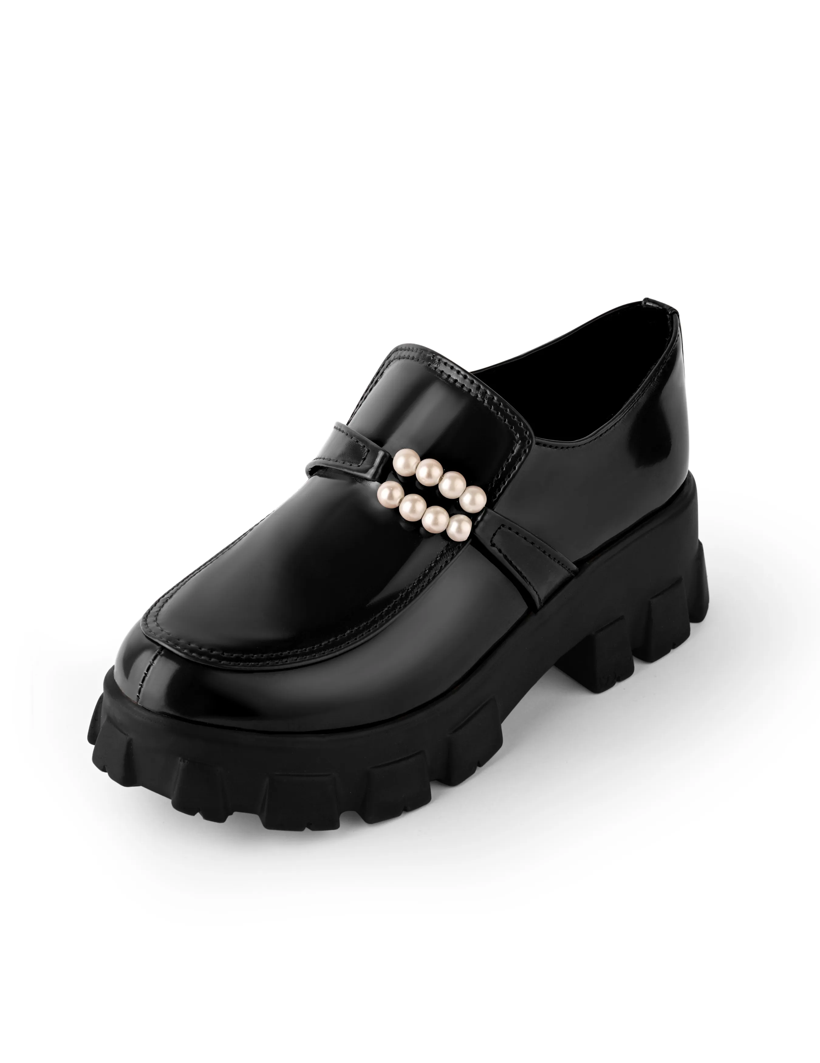 MASSIVO BLACK LOAFERS