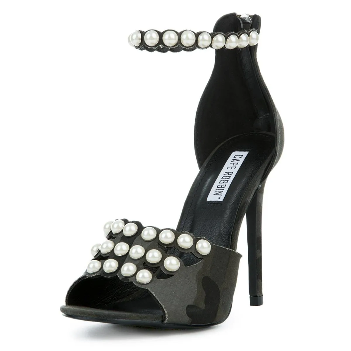 Meg-47 Army Grey High Heel ARMY