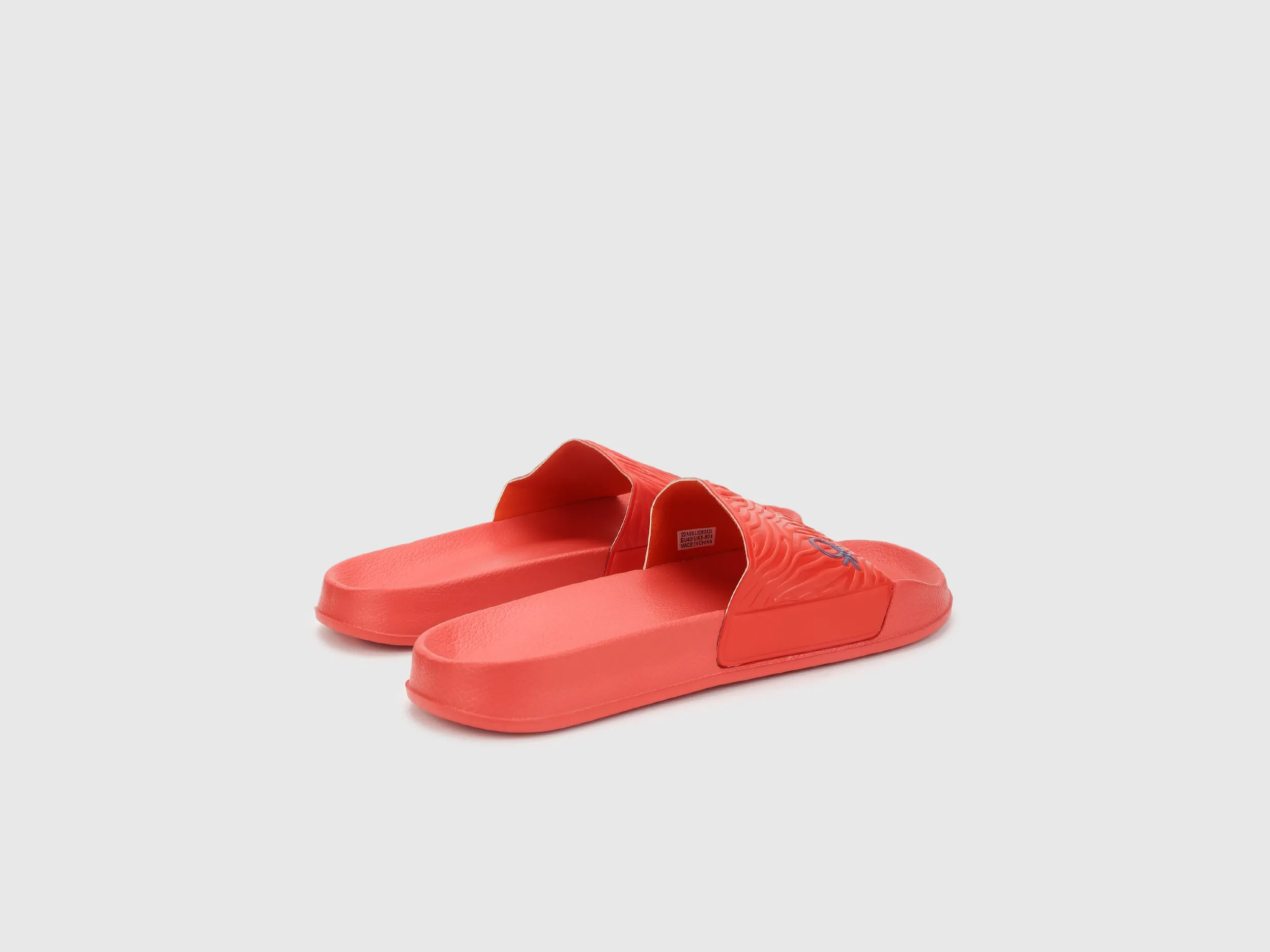 Men Self Design Slip-On Sliders