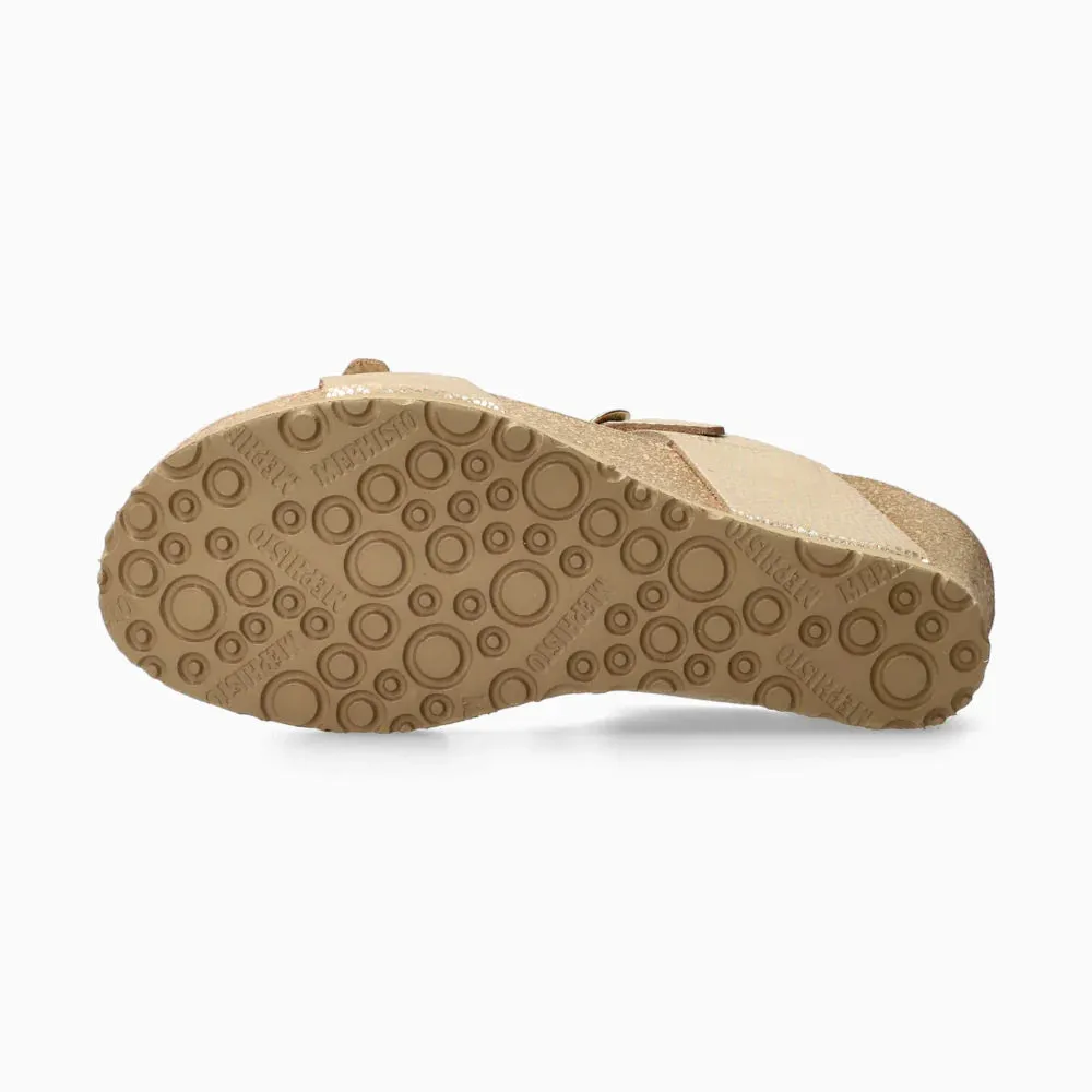 MEPHISTO- WOMEN'S LUISA HAVANA WEDGE SANDAL