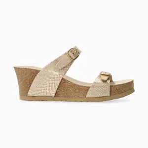 MEPHISTO- WOMEN'S LUISA HAVANA WEDGE SANDAL