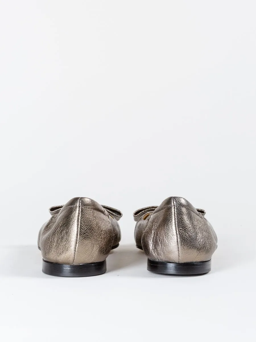 metallic flat - bronze