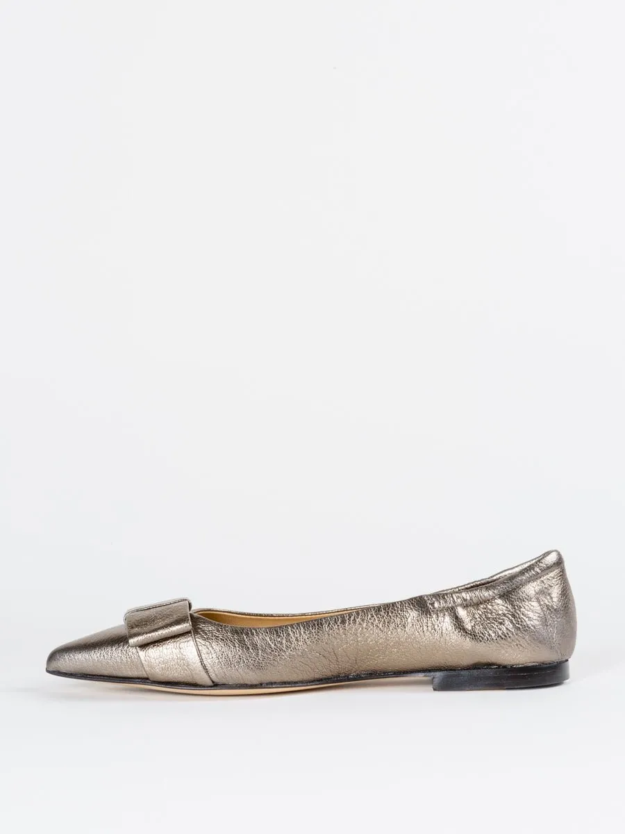 metallic flat - bronze