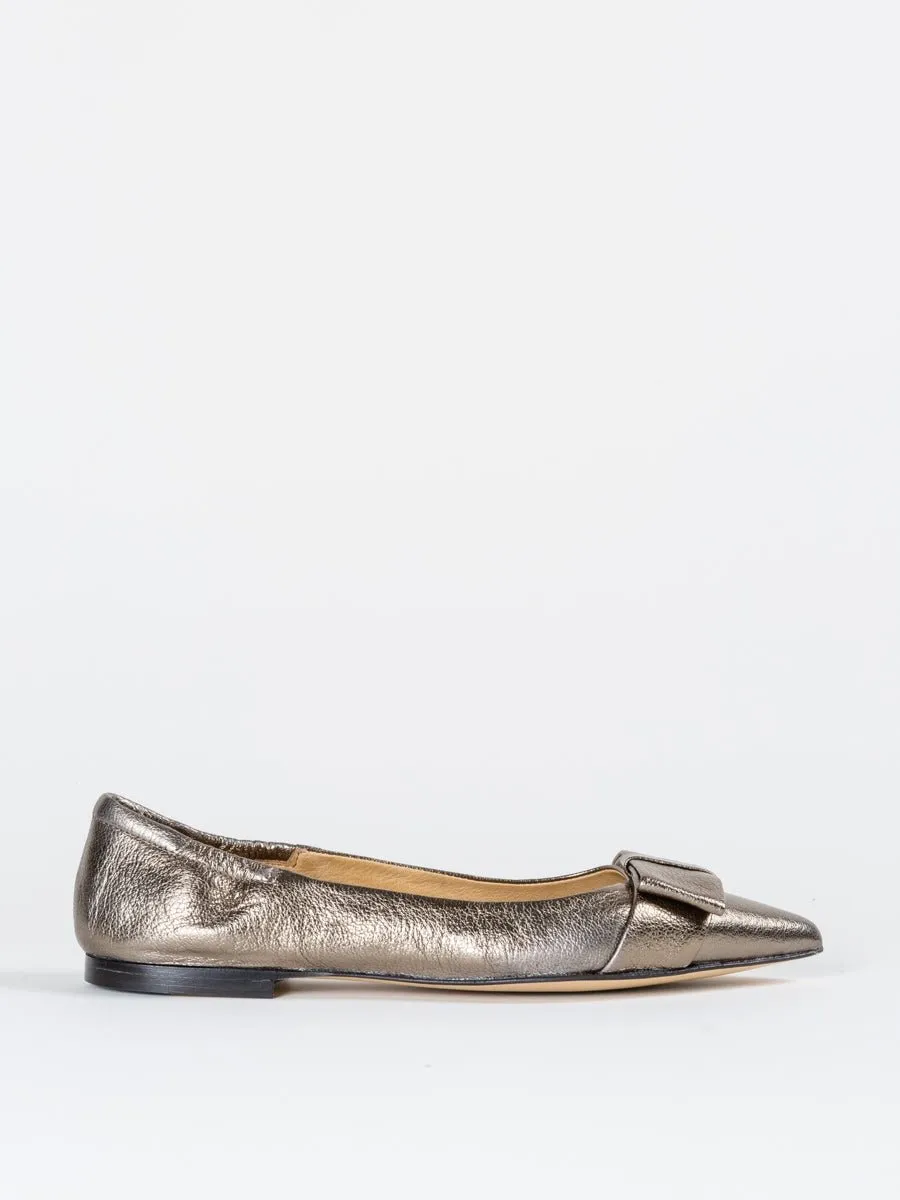 metallic flat - bronze