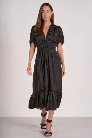 Midi V-Neck Dress