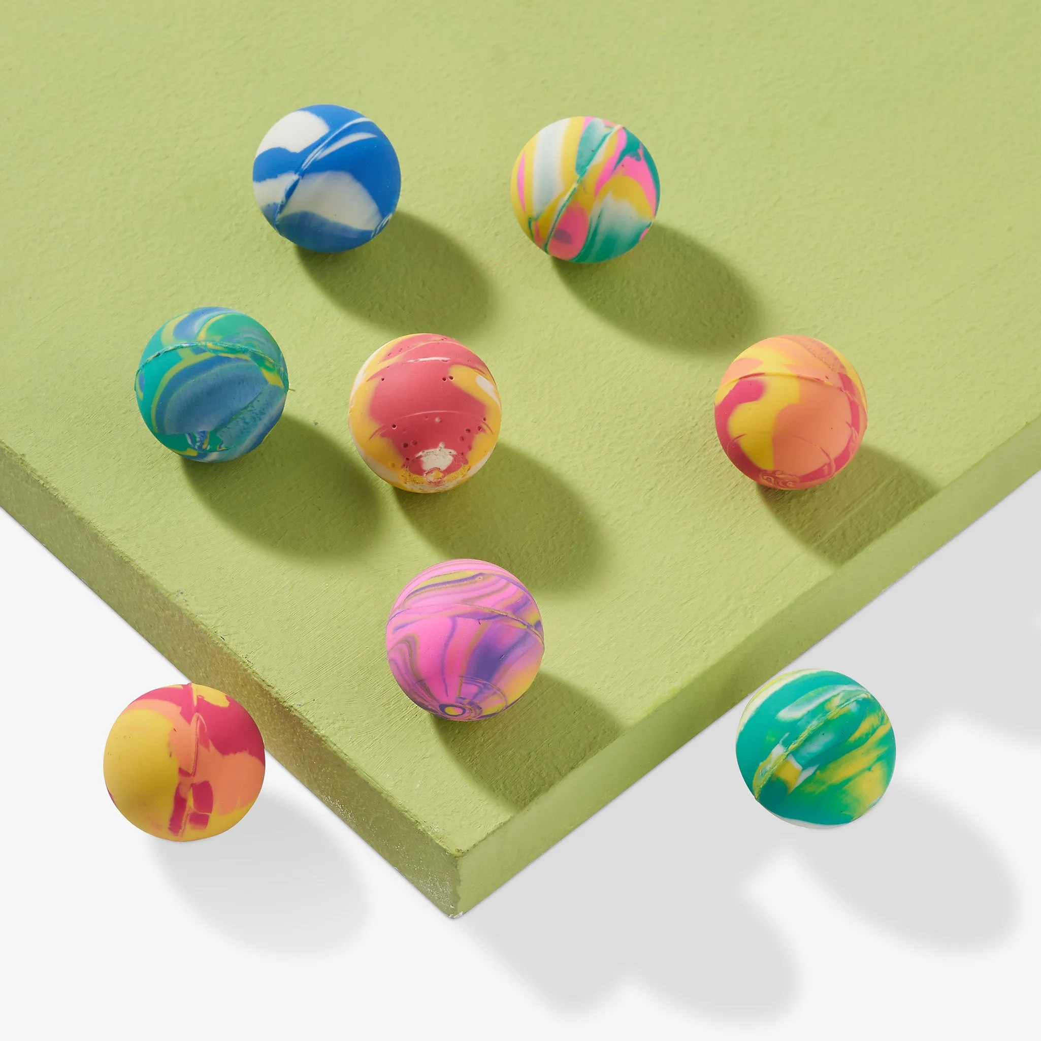 Mini Marble Effect Bouncy Balls