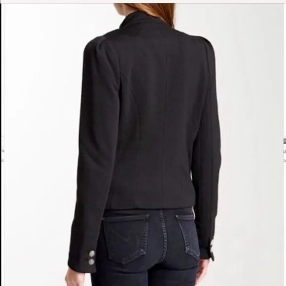 Mischa Barton Mary Jane Jacket in Black Size S NWOT