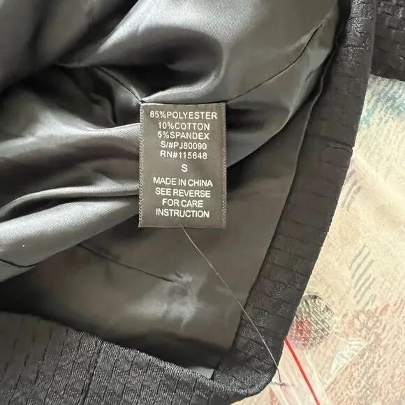 Mischa Barton Mary Jane Jacket in Black Size S NWOT