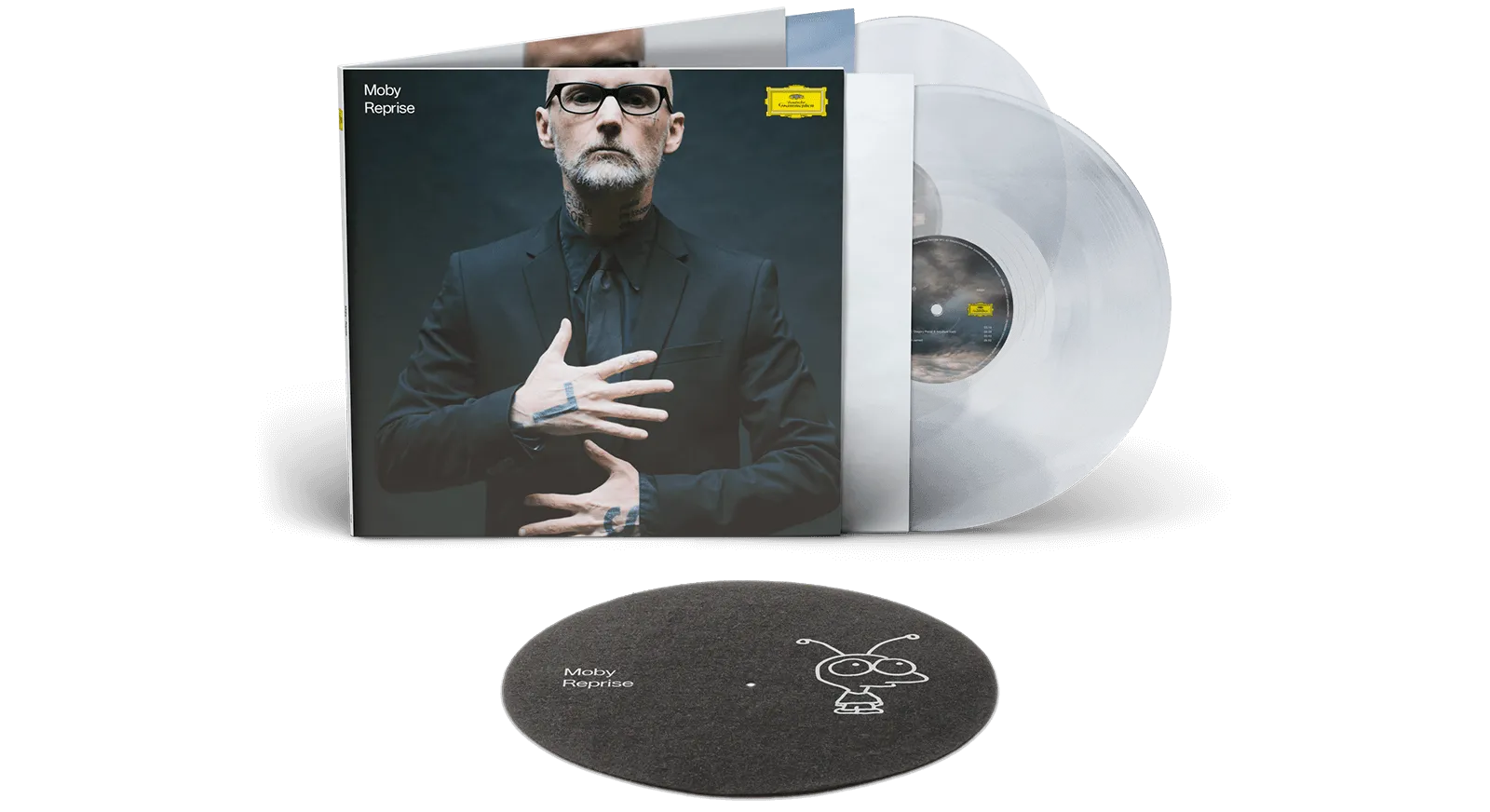 Moby : Reprise (ROI Exclusive Clear Vinyl   'Little Idiot' Slipmat