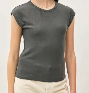 Molly Blouse in Charcoal