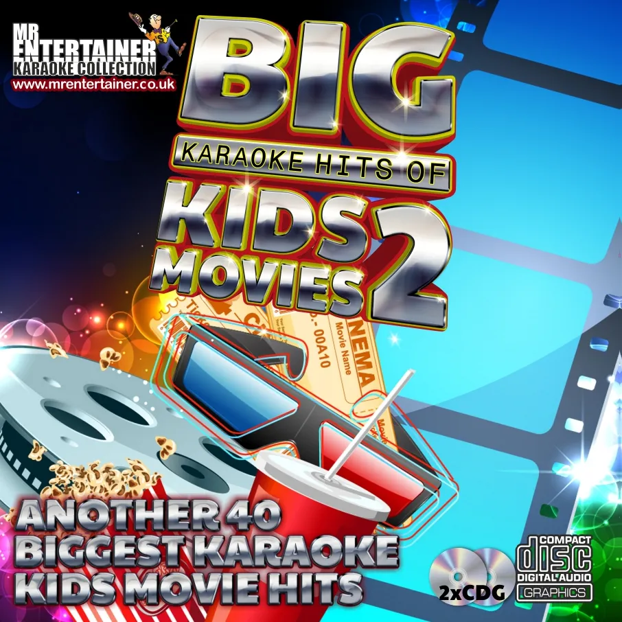 Mr Entertainer Big Karaoke Hits of Kids Movies Vol. 2